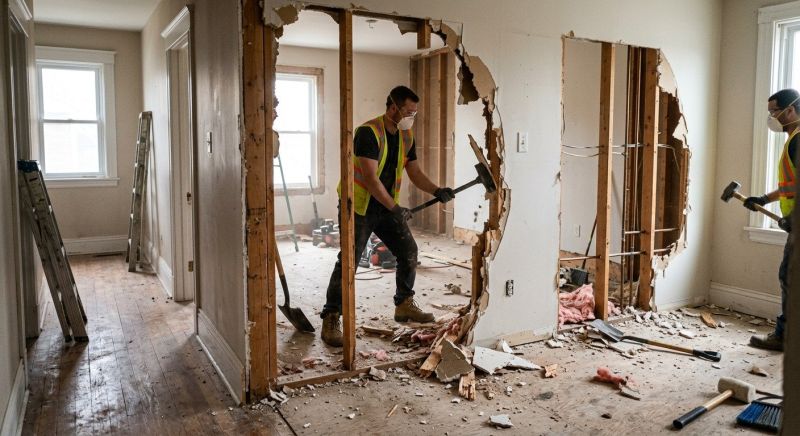Bathroom Demolition in Frederick, MD